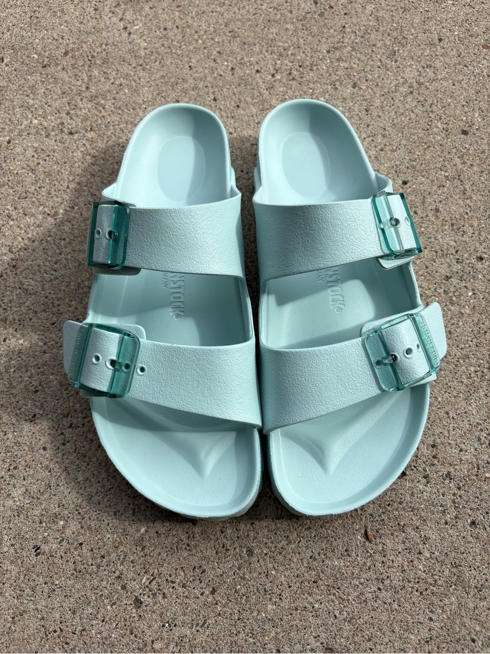Birkenstock EVA Arizona Surf Green Sandal size_9